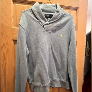 POLO RALPH LAUREN SHAW COLLAR SWEATER MEN’S SIZE LARGE